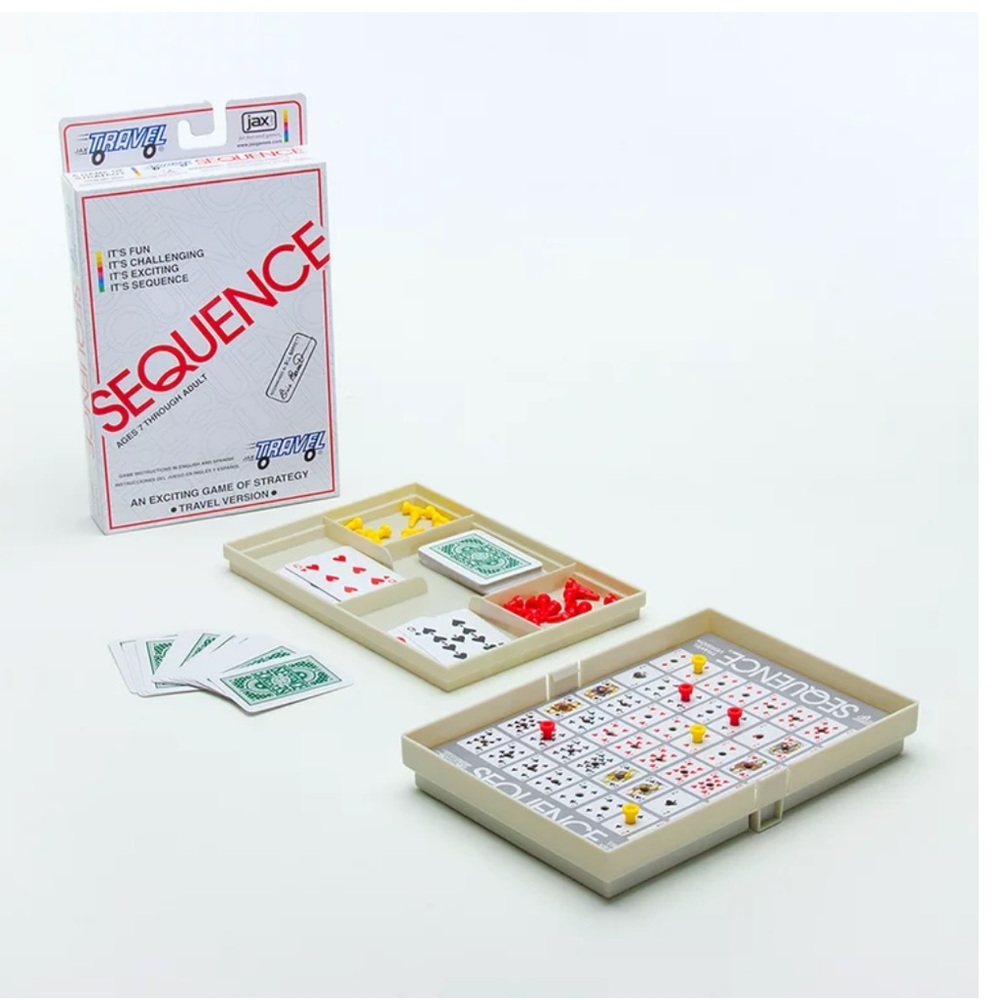 Pressman Games Travel Version Sequence Game, NWT